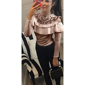 Stílusos női ing csipkével, három színben