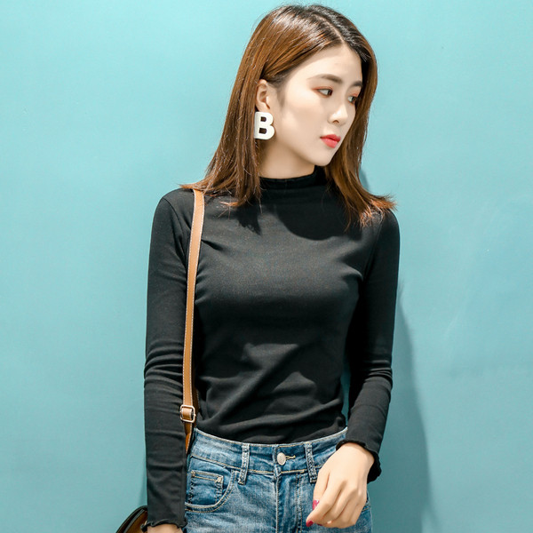 Κομψή γυναικεία μπλούζα με O-λαιμόκοψη σε διάφορα χρώματα