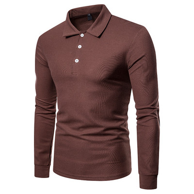 Sportos-elegáns férfi blúz gallérral és gombokkal több színben