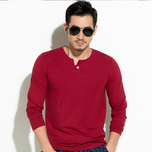 Βαμβακερό ανδρικό μπλουζάκι σε διάφορα χρώματα