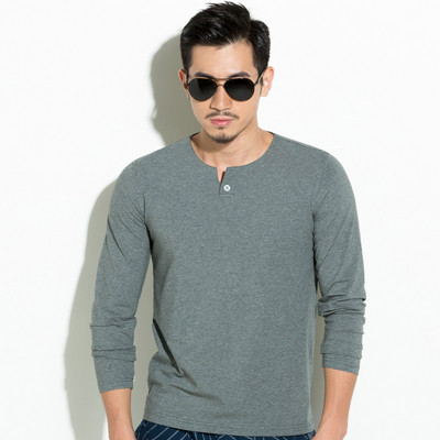 Βαμβακερό ανδρικό μπλουζάκι σε διάφορα χρώματα