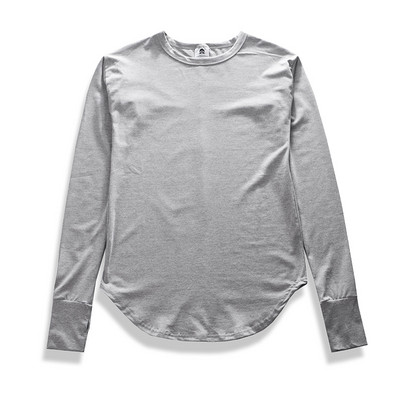 Άνδρική casual μπλούζα  με ντεκολτέ σε σχήμα Τ σε τρία χρώματα