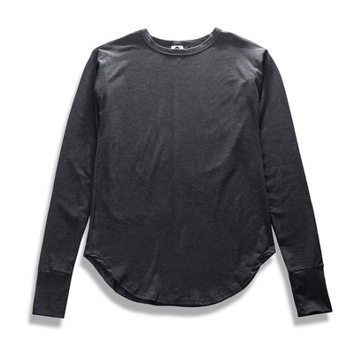 Άνδρική casual μπλούζα  με ντεκολτέ σε σχήμα Τ σε τρία χρώματα