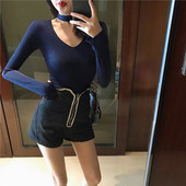 Κομψή γυναικεία μπλούζα σε δύο χρώματα