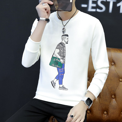 Alkalmi férfi blúz fekete-fehér rátéttel