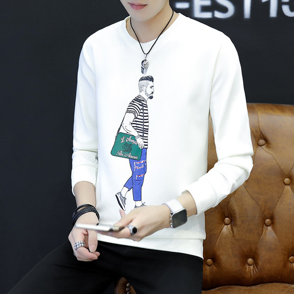 Alkalmi férfi blúz fekete-fehér rátéttel