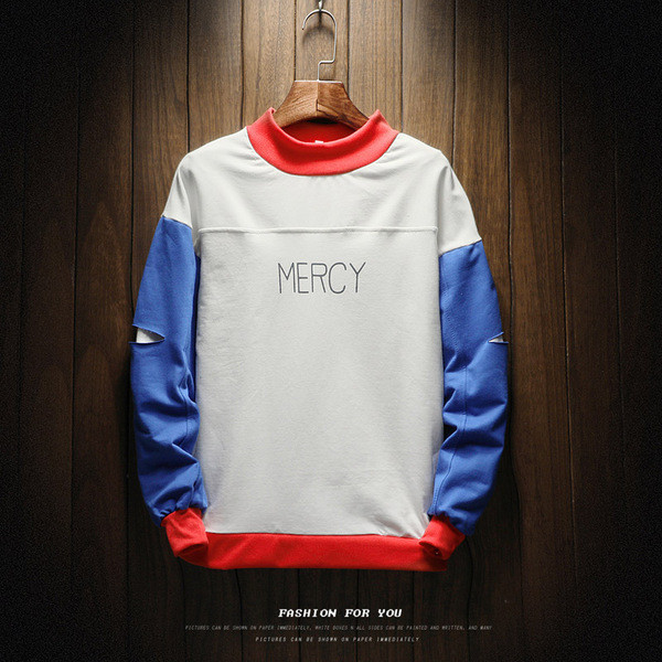 Sport-alkalmi férfi blúz több színben felirattal