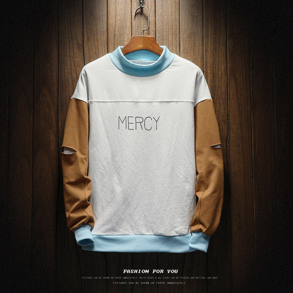 Sport-alkalmi férfi blúz több színben felirattal