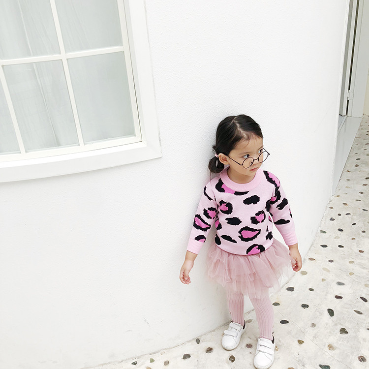 Bluza actuala pentru copii cu guler in forma de O in mai multe culori