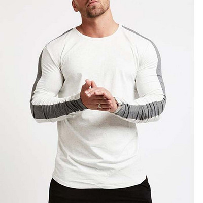 Αθλητική  ανδρική μπλούζα  με σκούρα μπορντούρα σε διάφορα χρώματα