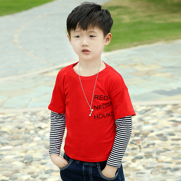 Παιδικί casual μπλούζα με επιγραφή  για αγόρια