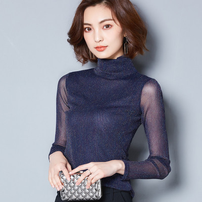 Stílusos női blúz pólógallérral, három színben