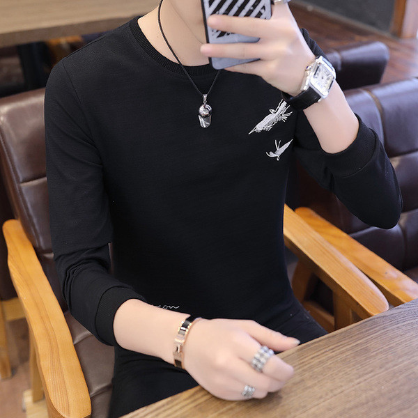 Férfi blúz három színben hímzéssel és felirattal