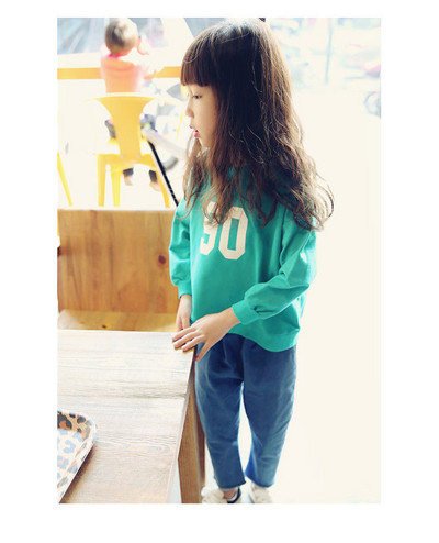 Παιδική καθημερινή μπλούζα για τα κορίτσια σε δύο χρώματα