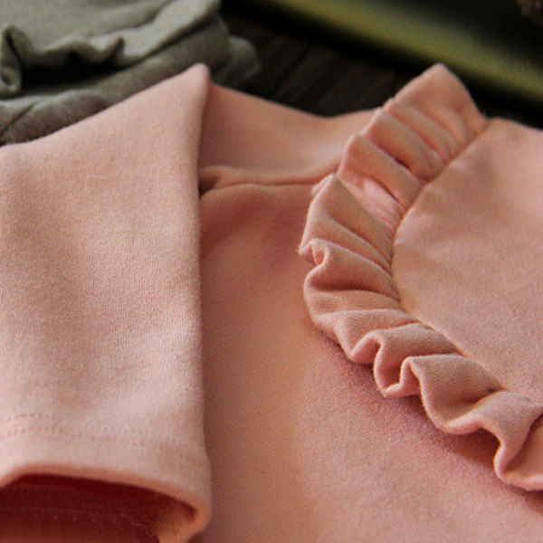 Παιδική μπλούζα  για κορίτσια σε γκρι και ροζ χρώμα