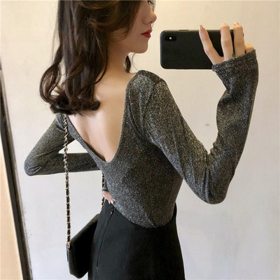 Κομψή γυναικεία μπλούζα  σε δύο χρώματα