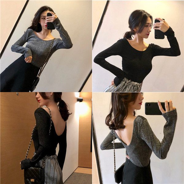 Κομψή γυναικεία μπλούζα  σε δύο χρώματα