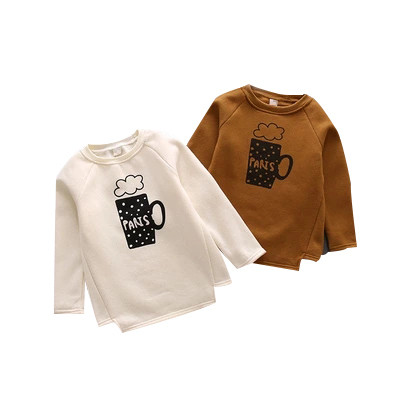 Alkalmi gyerekblúz rátéttel és meleg béléssel, két színben