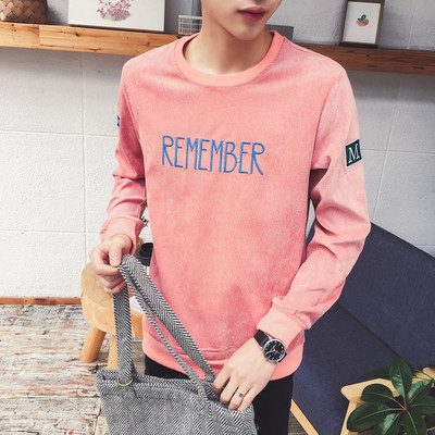 Modern férfi blúz több színben felirattal