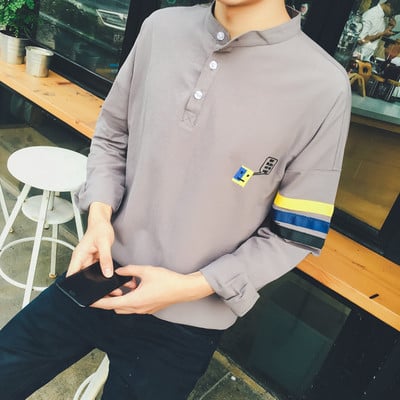 Κομψή ανδρική μπλούζα  σε διάφορα χρώματα