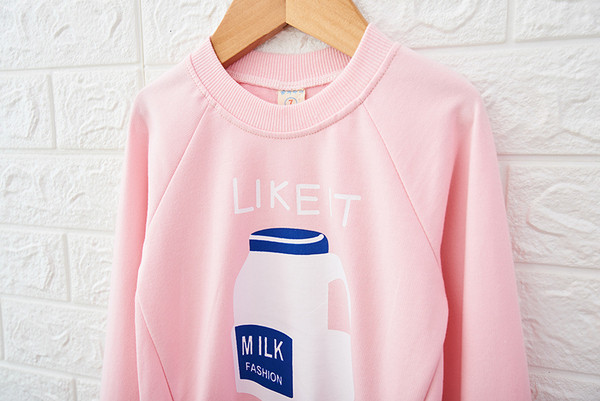 Modern, rózsaszínű gyerekblúz lányoknak