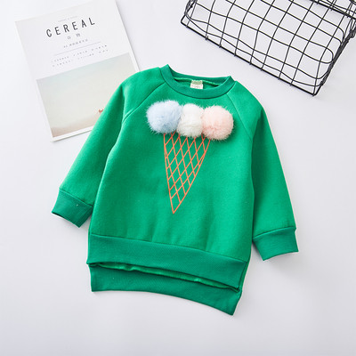 Korszerű gyerekblúz lányoknak 3D elemmel több színben