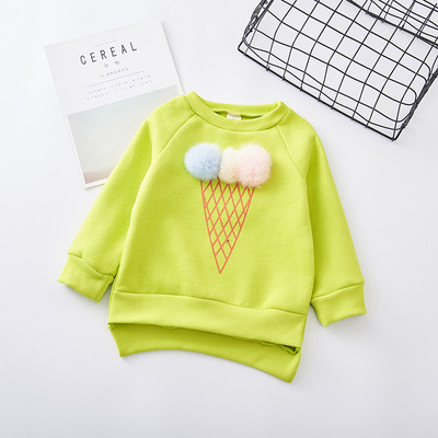 Korszerű gyerekblúz lányoknak 3D elemmel több színben