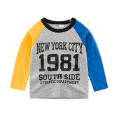 Modern gyerek blúz felirattal fiúknak