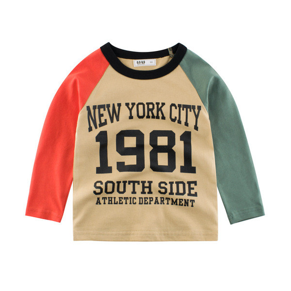 Modern gyerek blúz felirattal fiúknak