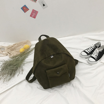 Αθλητικό casual γυναικεία σακίδιο με μπροστινή τσέπη σε διάφορα χρώματα