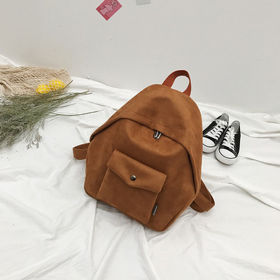 Αθλητικό casual γυναικεία σακίδιο με μπροστινή τσέπη σε διάφορα χρώματα