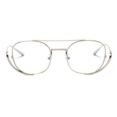 Μοντέρνα διαφανή γυαλιά για άνδρες και γυναίκες με χρυσό, ασήμι και μαύρο χρώμα στο πλαίσιο