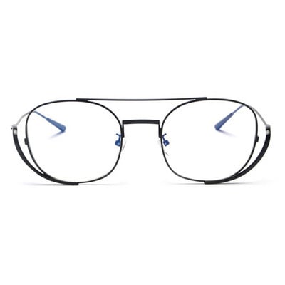 Μοντέρνα διαφανή γυαλιά για άνδρες και γυναίκες με χρυσό, ασήμι και μαύρο χρώμα στο πλαίσιο