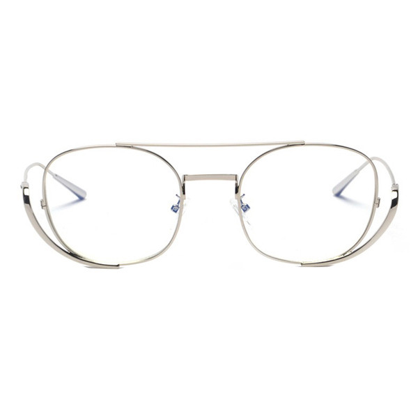 Μοντέρνα διαφανή γυαλιά για άνδρες και γυναίκες με χρυσό, ασήμι και μαύρο χρώμα στο πλαίσιο