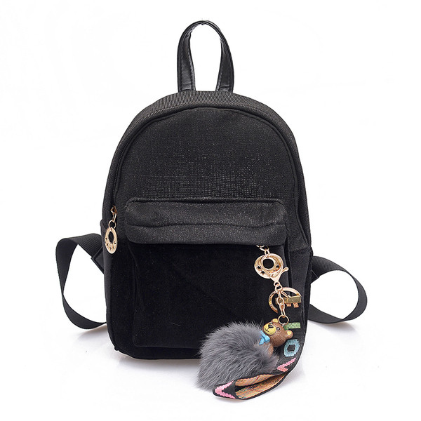 Rucsac mic de dama actual cu accesoriu in mai multe culori