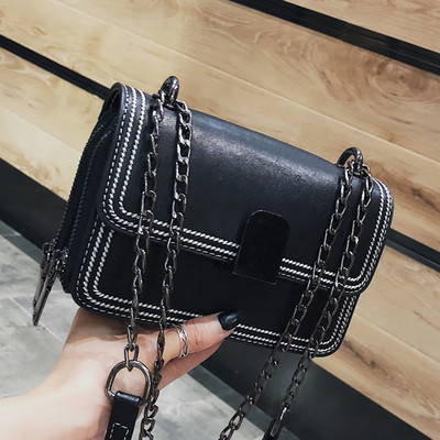 Μοντέρνα γυναικεία τσάντα  με φερμουάρ σε διάφορα χρώματα