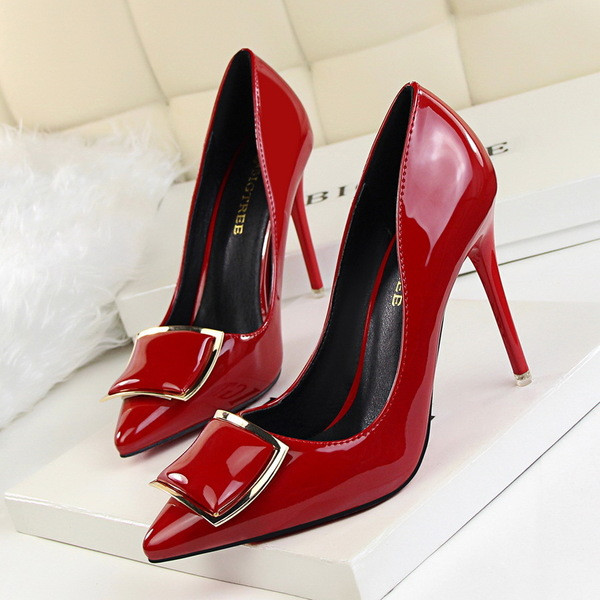 Pantofi de dama eleganti cu element metalic in mai multe culori