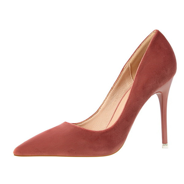 Κομψά γυναικεία παπούτσια από οικολογικό σουέτ σε διάφορα χρώματα