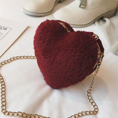 Geantă elegantă de puf pentru femei, în patru culori