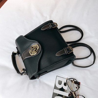 Modern női hátizsák három színben, öko bőrből