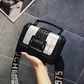 Modern női táska csattal több színben