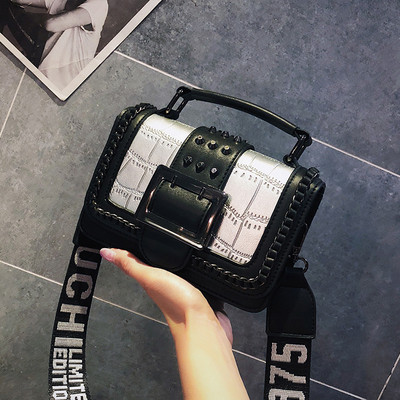 Modern női táska csattal több színben