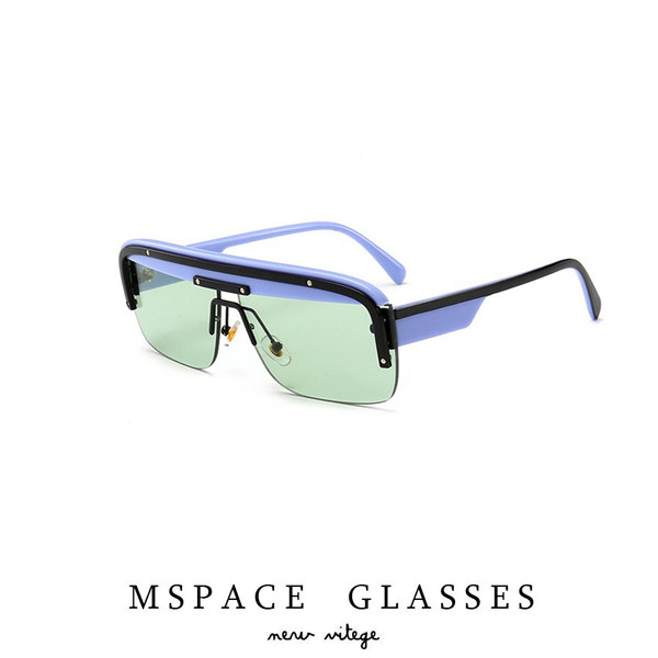 Ochelari actuali pentru barbati cu rama de plastic si lentile colorate