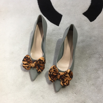 Pantofi moderni de dama cu banda conica in mai multe culori