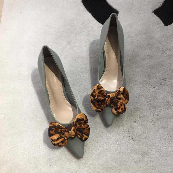 Pantofi moderni de dama cu banda conica in mai multe culori