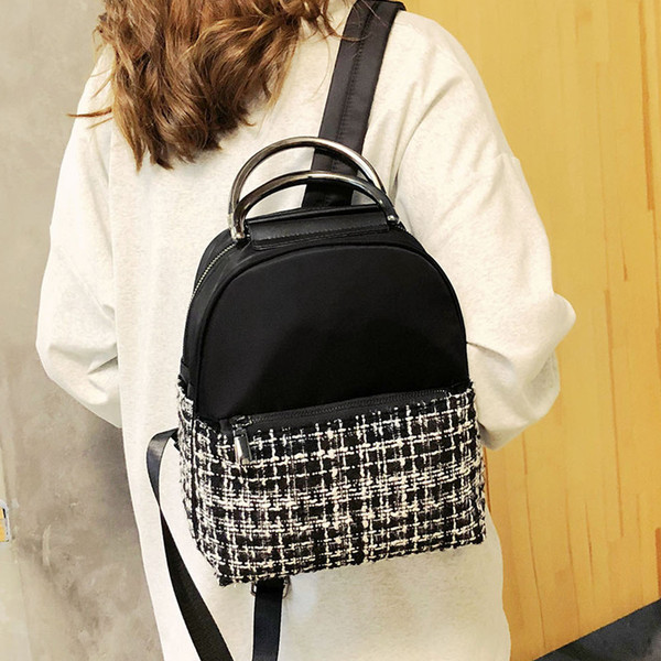 Rucsac de dama de ultima generatie in mai multe culori cu buzunar frontal