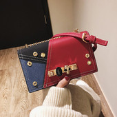 Stílusos kézitáska kövekkel díszítve