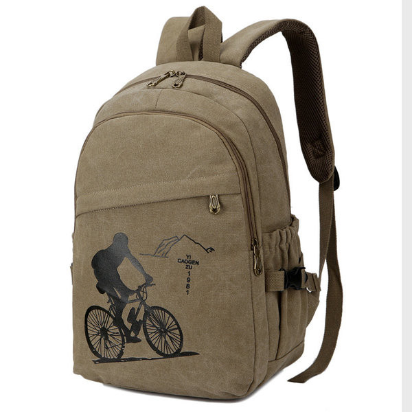 Hétköznapi férfi hátizsák több színben felrakással