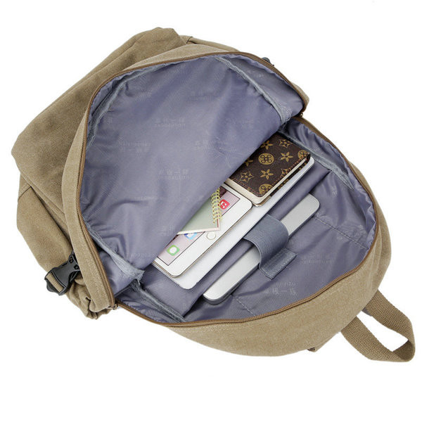 Hétköznapi férfi hátizsák több színben felrakással