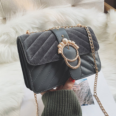 Geanta de dama eleganta cu maner lung